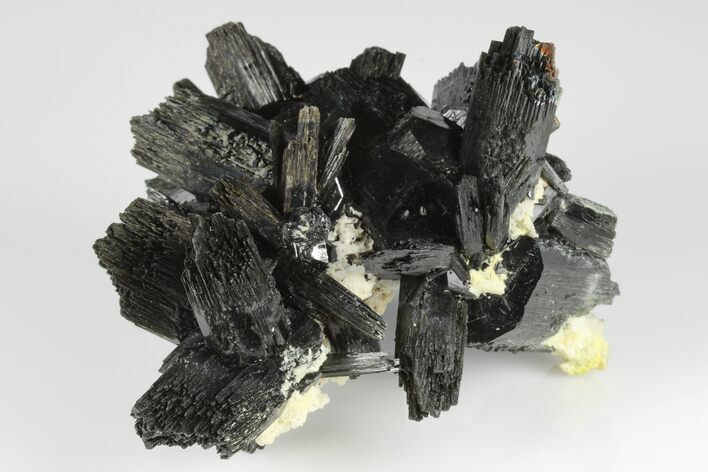 Black Tourmaline (Schorl) Crystals with Orthoclase - Namibia #177542